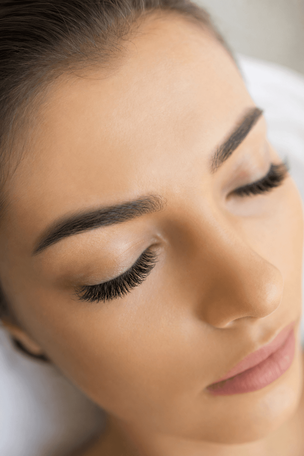 Beautiful lash extensions at Soléa Global